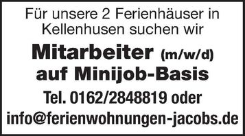 Mitarbeiter Minijob-Basis