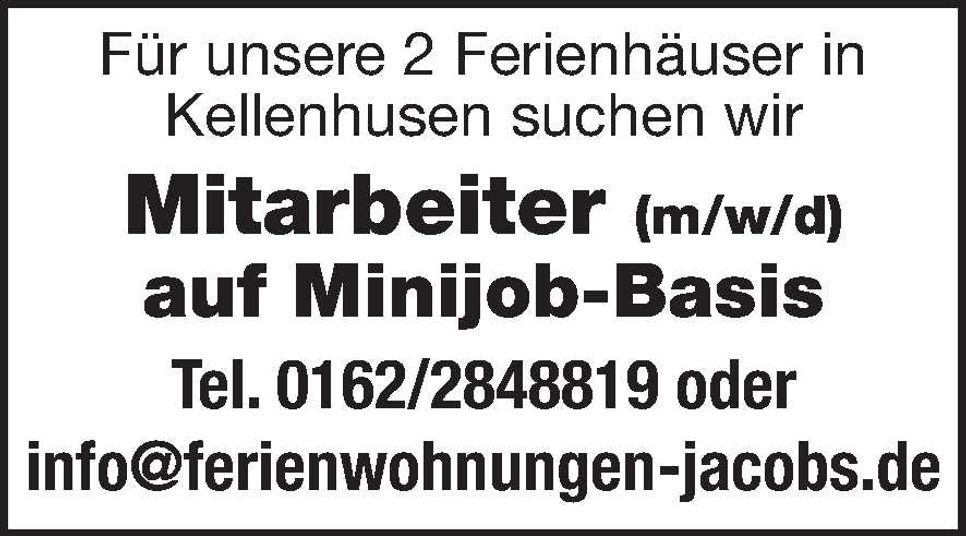 Mitarbeiter Minijob-Basis