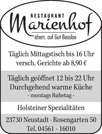 Imageanzeige/Öffnungszeiten