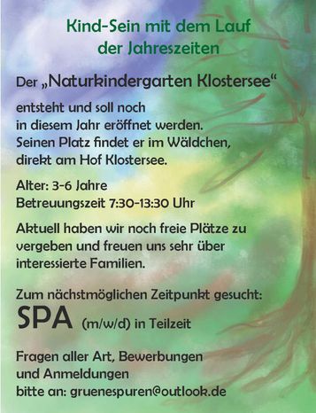 Noch Plätze frei