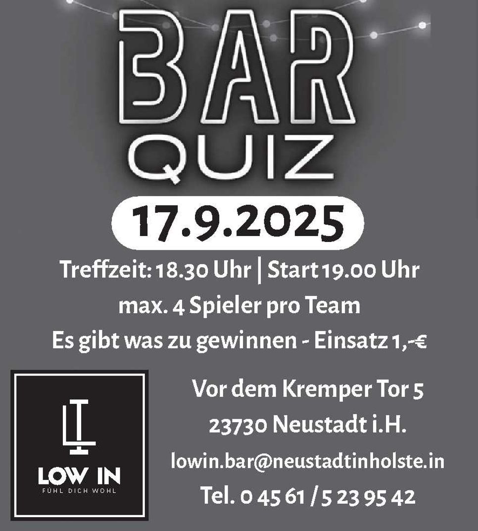 BAR-QUIZ 17.09