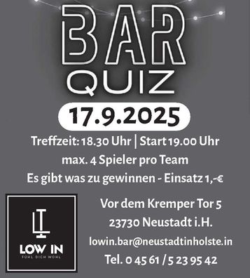 BAR-QUIZ 17.09