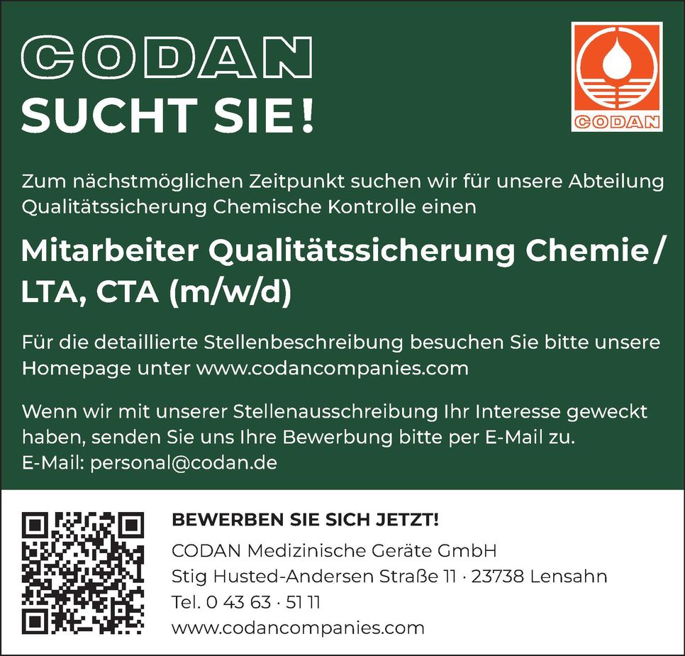 Mitarbeiter Qualitätssicherung Chemie 