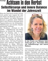Gesundheits-Sonderseiten Advertorial