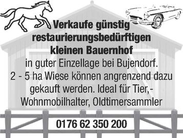 Verk. kl. Bauernhof