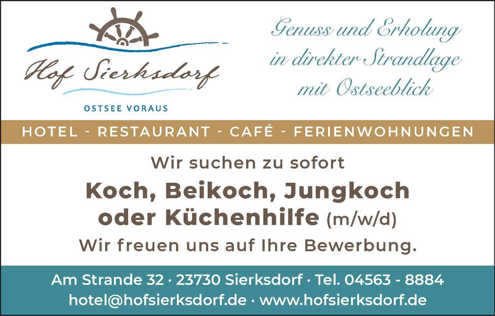 Stellenanzeige
