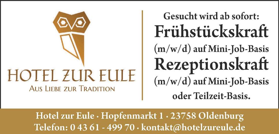 Stellenanzeige 
