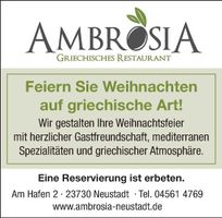Weihnachtsfeier & Sylvesterfeier 