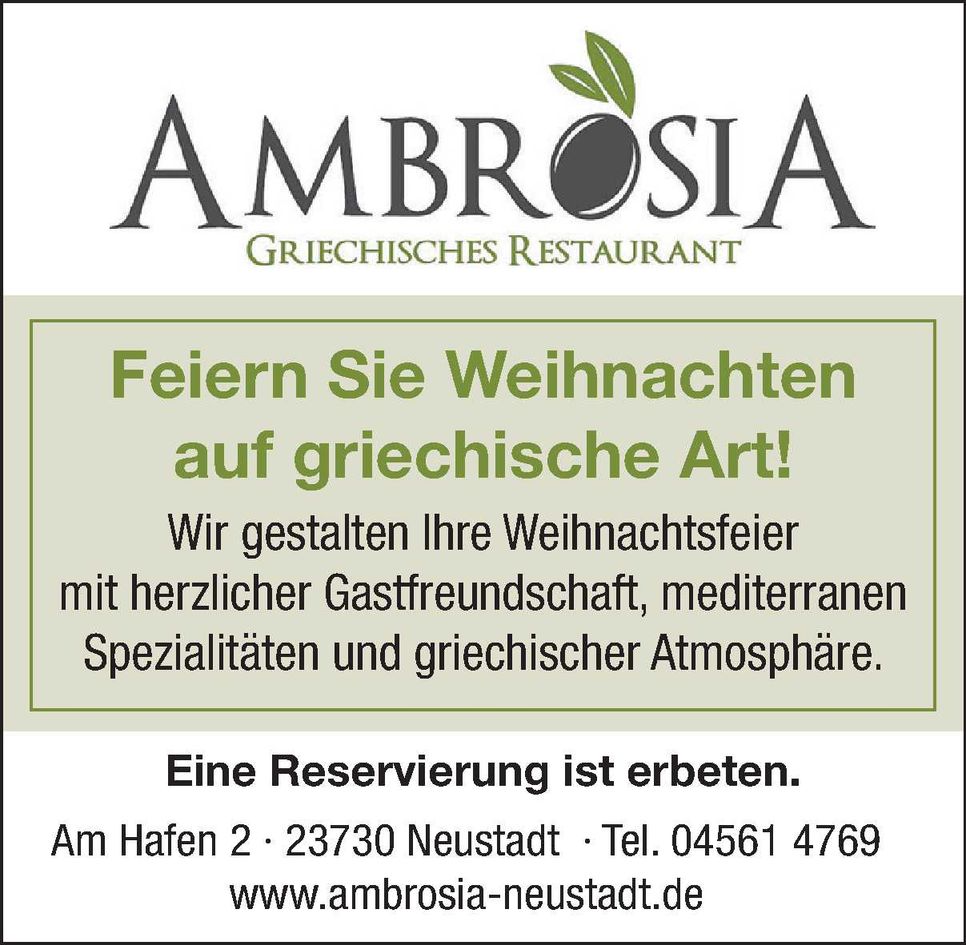 Weihnachtsfeier & Sylvesterfeier 