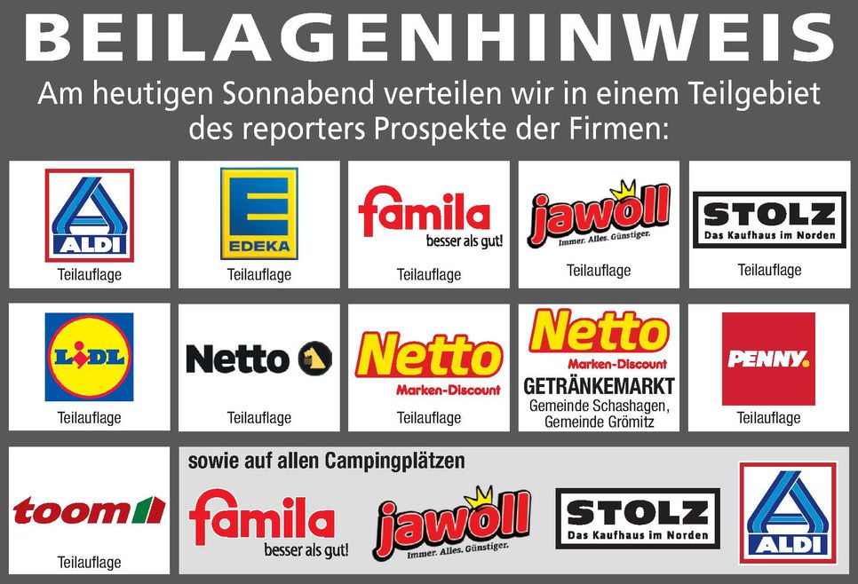 Beilagenhinweis