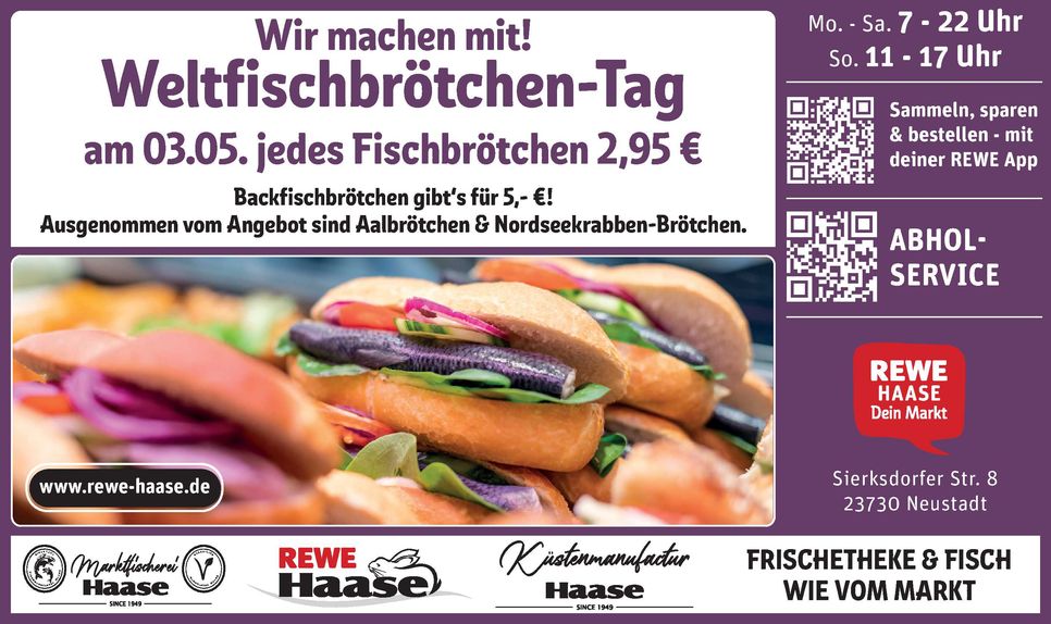 Weltfischbrötchen-Tag