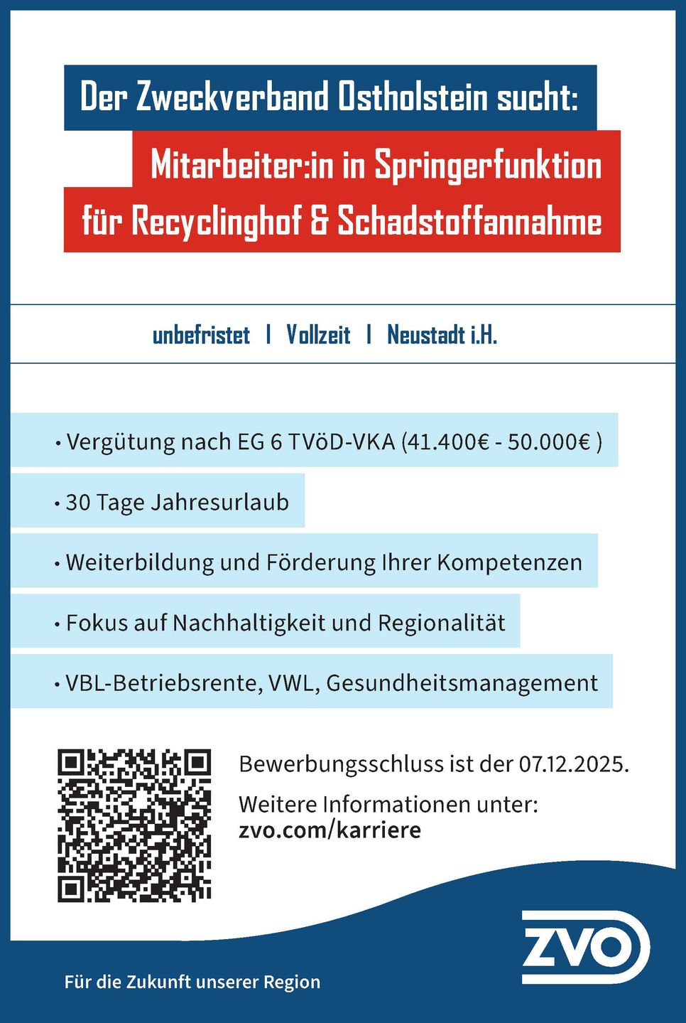 Mitarbeiter:in in Springerfunktion