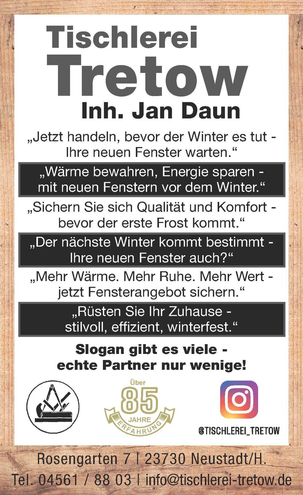 Fenster & Türen / Energie sparen 