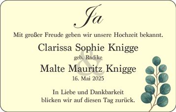 Clarissa und Malte 