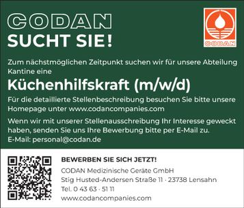 Küchenhilfskraft (m/w/d)