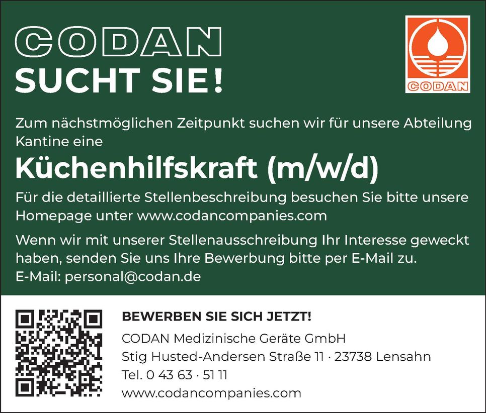 Küchenhilfskraft (m/w/d)