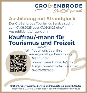 Stellenanzeige Ausbildung 2025
