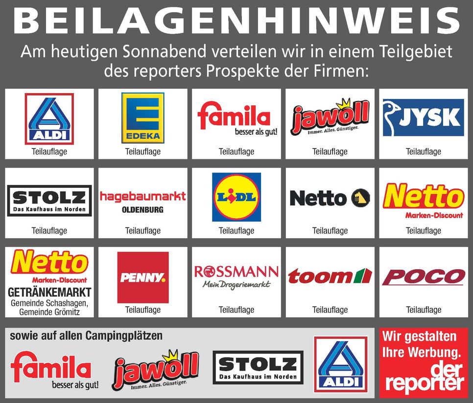 Beilagenhinweis