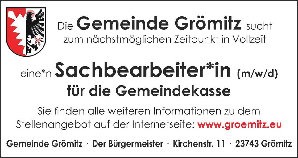 Sachbearbeiter*in (m/w/d)