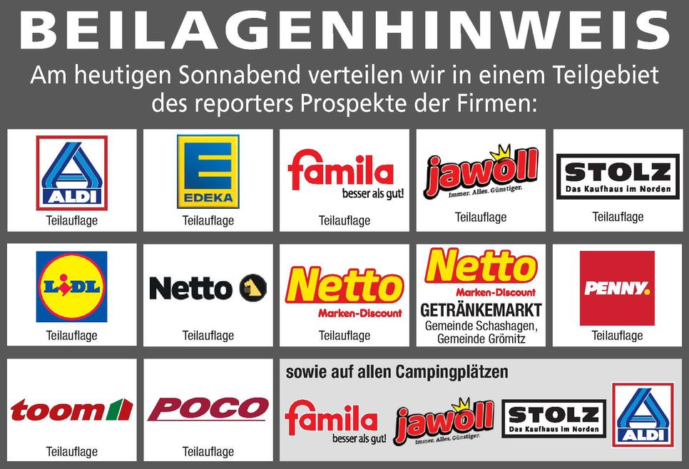 Beilagenhinweis