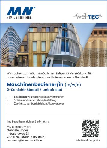 Stellenanzeige Sa.