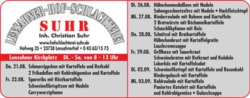 Mittagstisch Lensahn