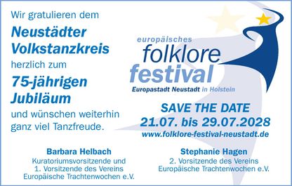 75 Jahre Neustädter Volkstanzkreis