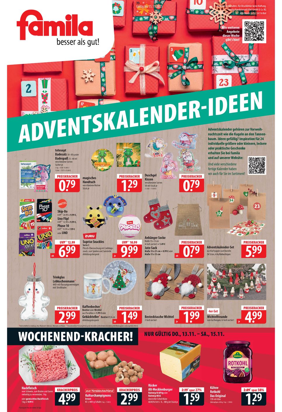 Anzeige famila Neustadt