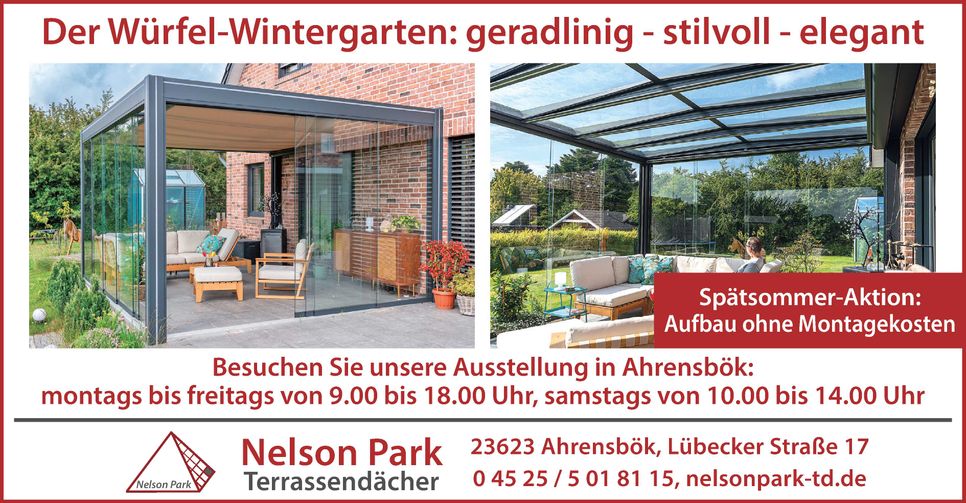 Garten im Herbst
