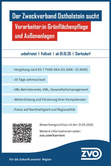 Vorarbeiter:in Grünflächenpflege