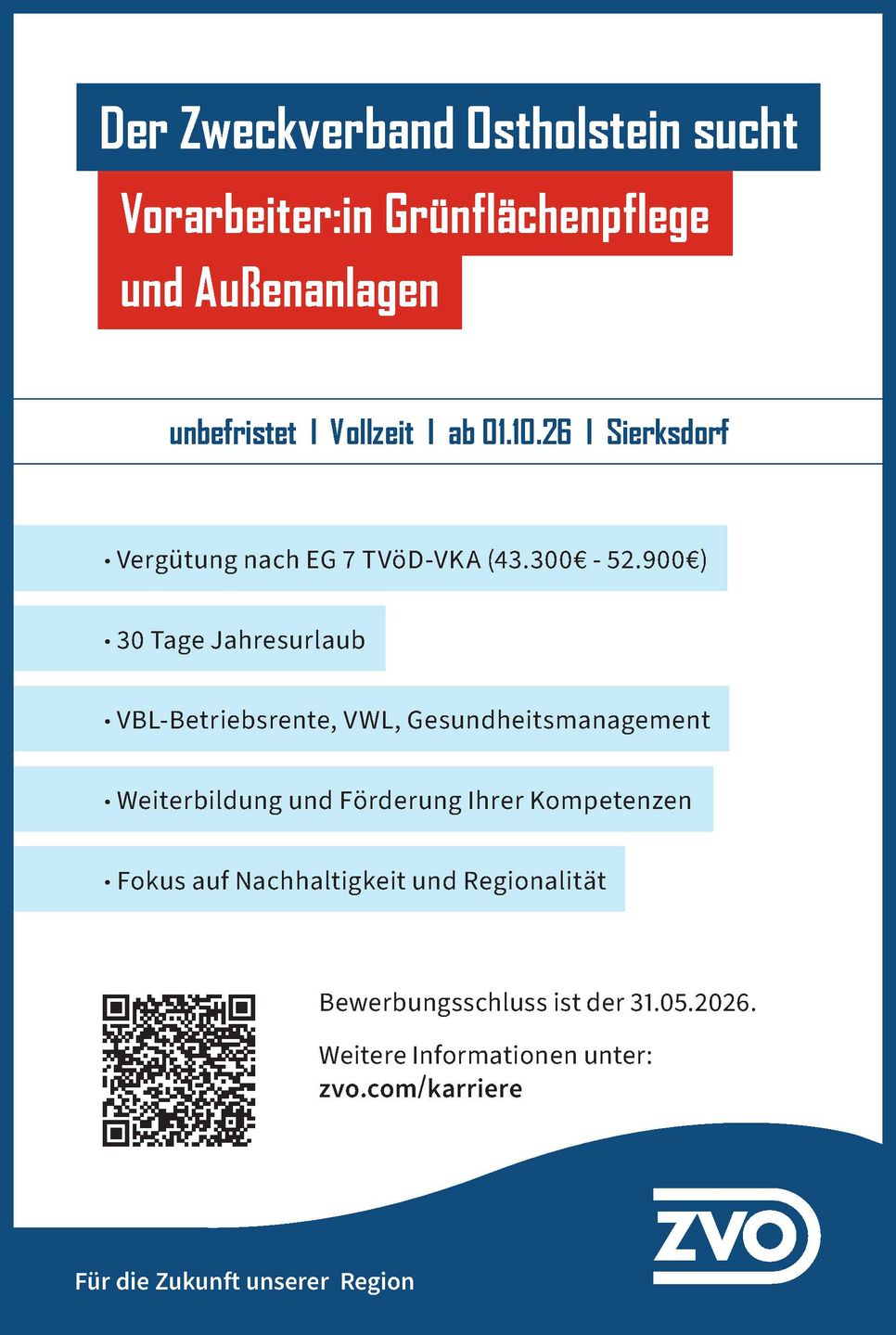 Vorarbeiter:in Grünflächenpflege
