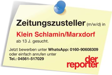 Zustellersuche Notizzettel mit Ort