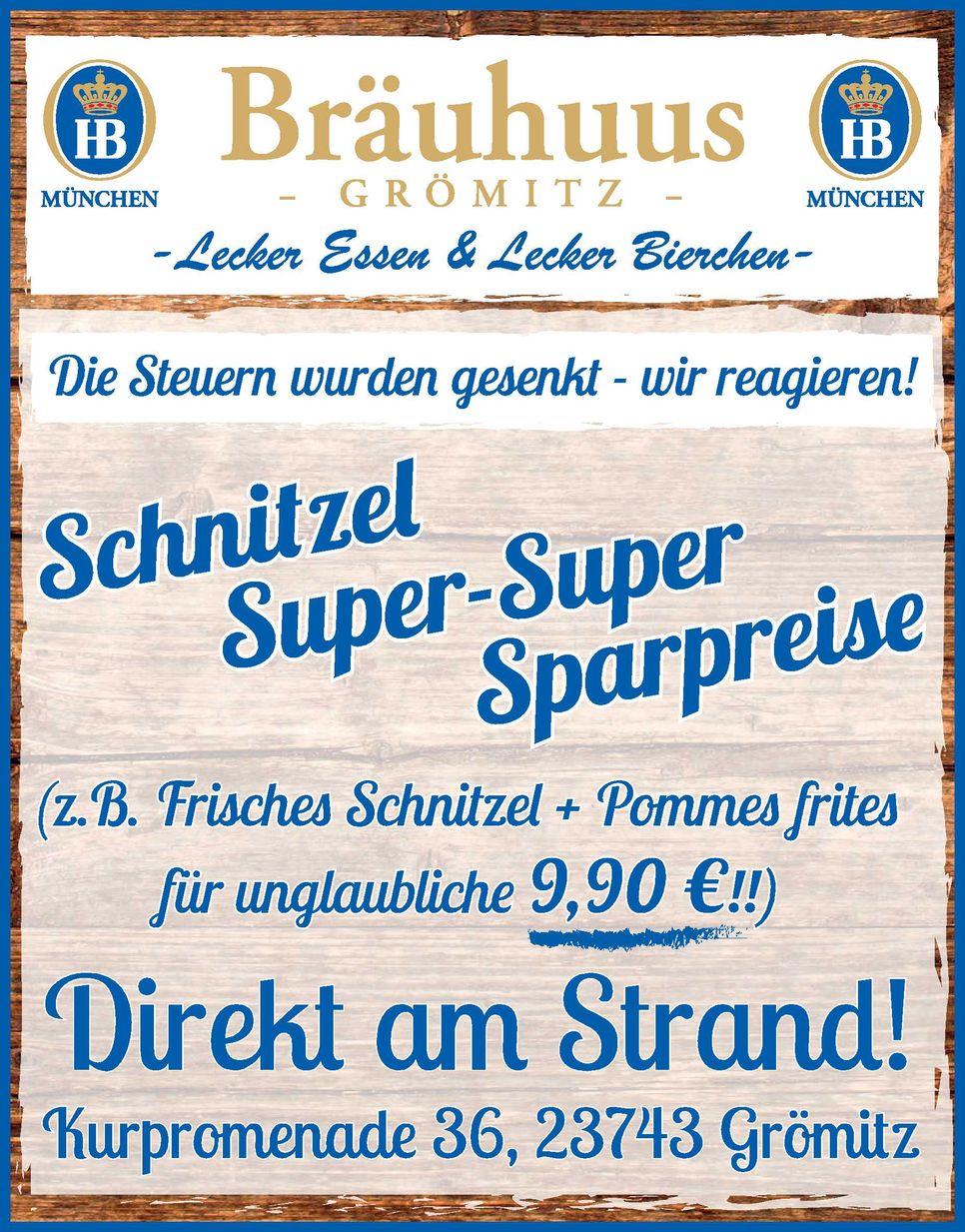 Schnitzel-Super-Sparpreise