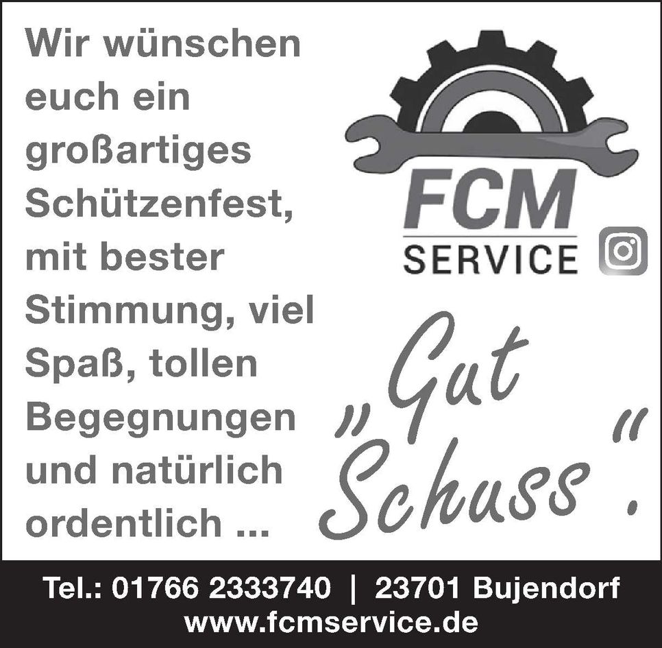 Schützenfest Bujendorf 2026