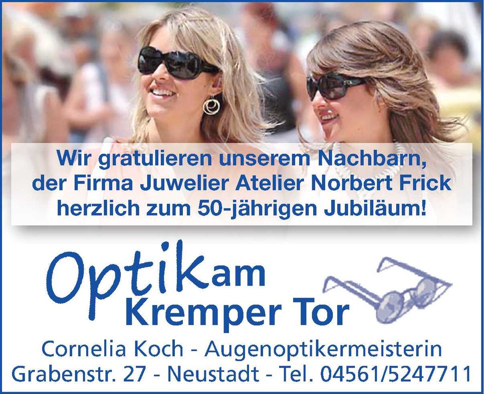 Jubiläum Juwelier Frick 