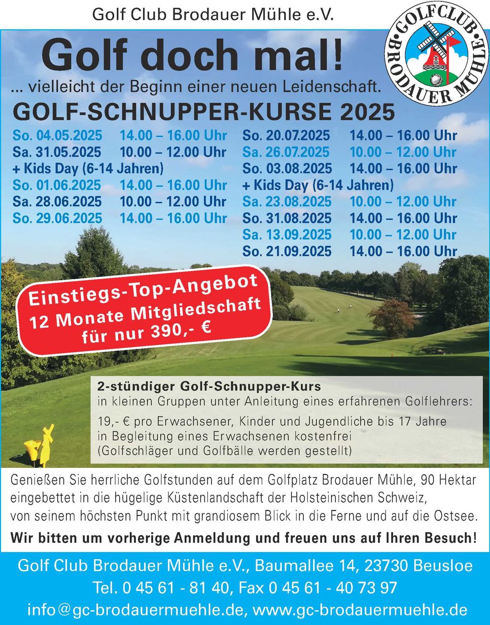 Schnupperkurse 1