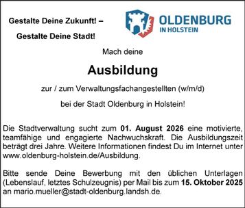 Azubi 2026 Verwaltung