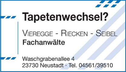 Tapetenwechsel? / RA Riecken
