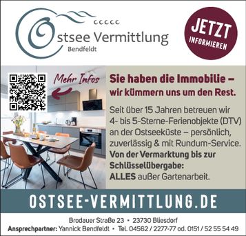 Ostsee Vermittlung / Sie haben ...