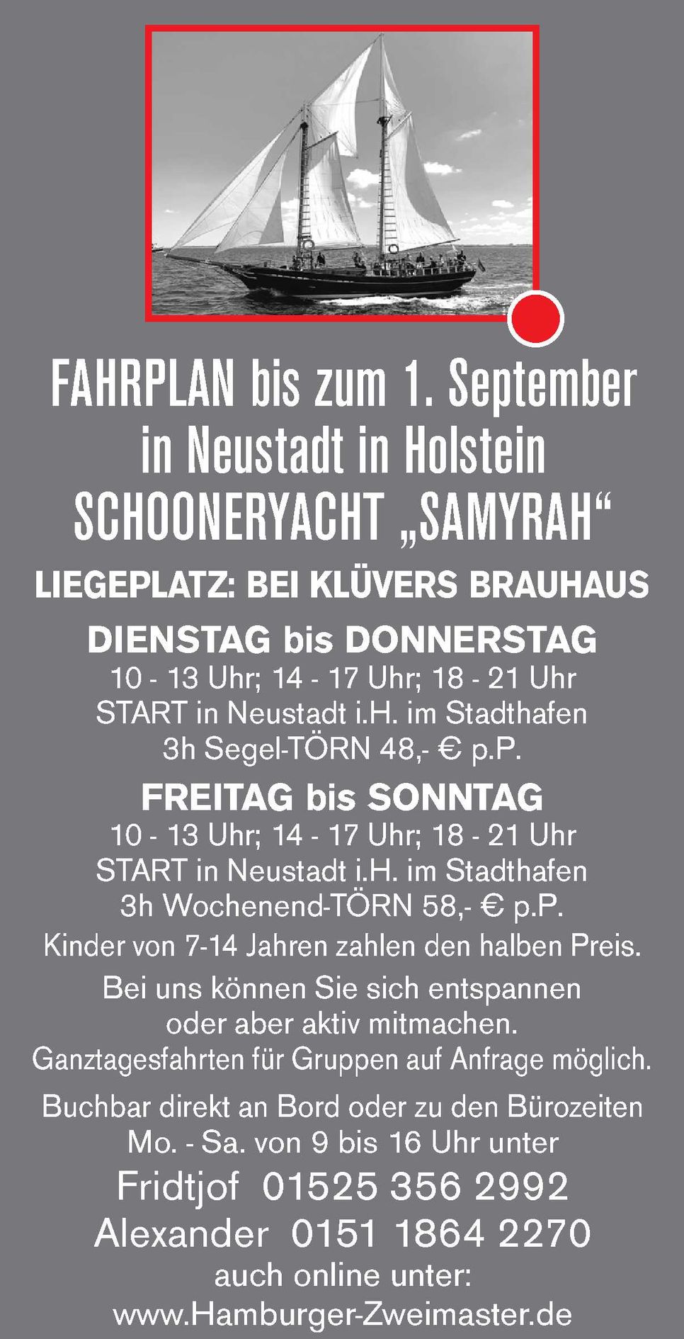 Angebots-Segel-Anzeige 2026