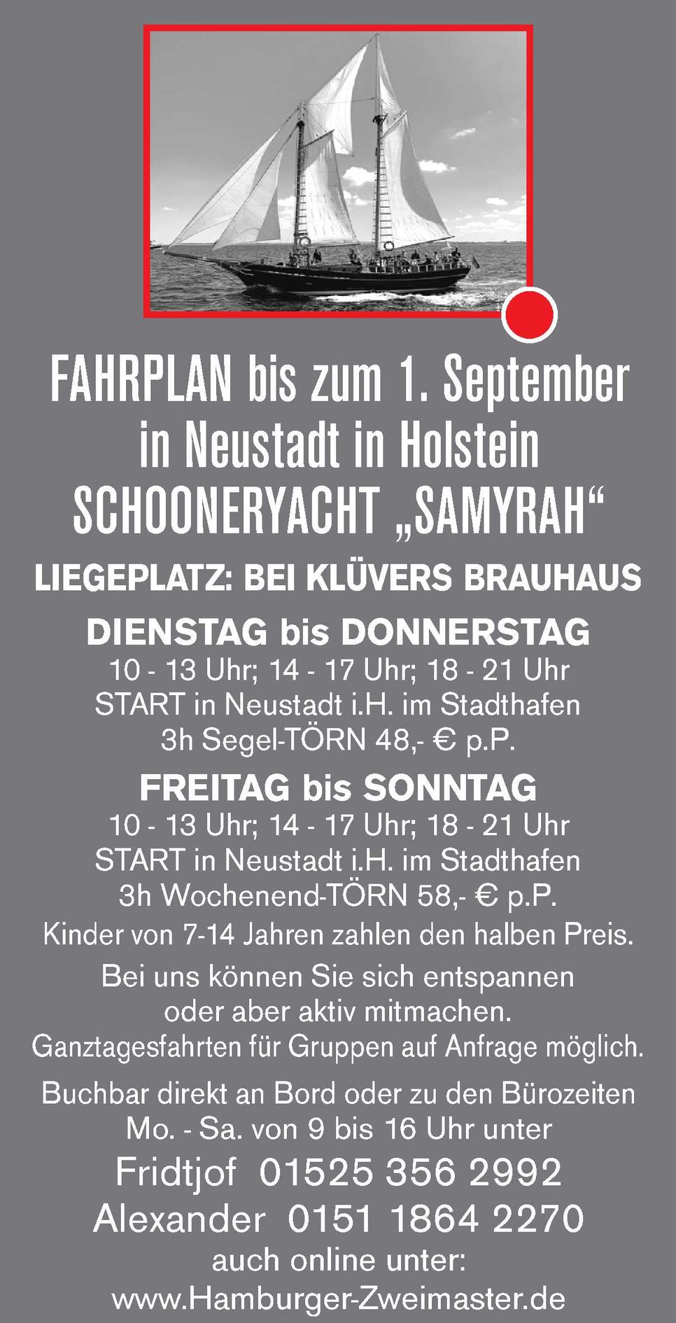 Angebots-Segel-Anzeige 2026