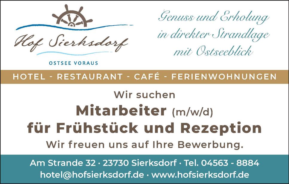 Stellenanzeige 