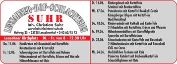 Mittagstisch Lensahn