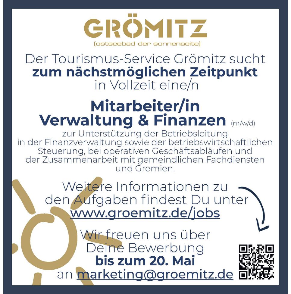 Mitarbeiter/in Verwaltung & Finanzen 