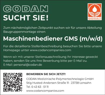 Maschinenbediener