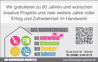 80 Jahre Tischlerei Wulf