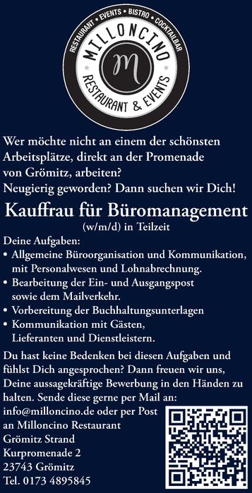 Stellenanzeige 