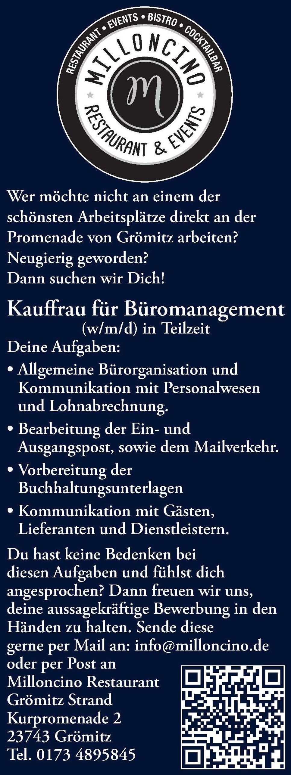 Stellenanzeige 