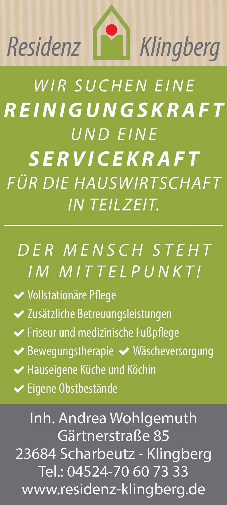Stellenanzeige 