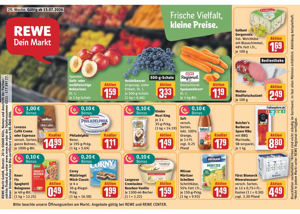 Vorgangsnummer 918 / Rewe
